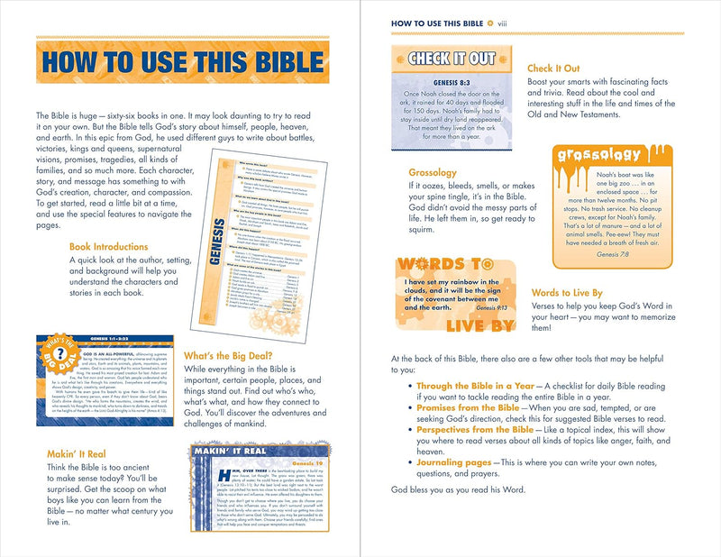 NIV Boys Bible by Zondervan