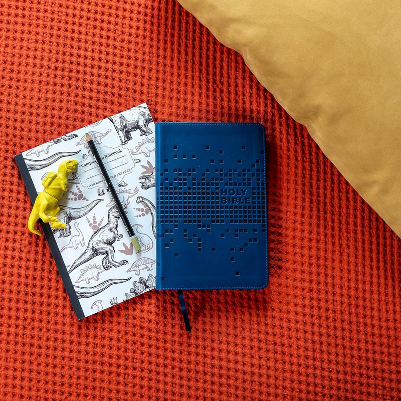 KJV Kids Bible, Thinline Edition – Midnight Blue LeatherTouch by Holman Bible Publishers