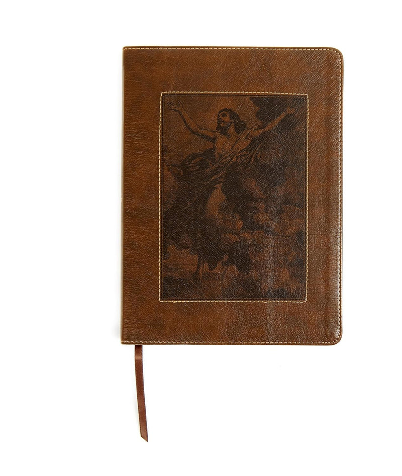 The Gospel Project Bible, Christ Ascending, Brown Leather Touch by Holman Bible Staff