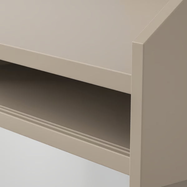 IKEA HAUGA Desk, beige, 100x45 cm (39 3/8x17 7/8 ")