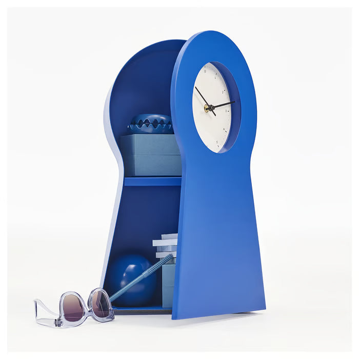 IKEA PS 1995 Clock, blue, 48 cm (19 ")