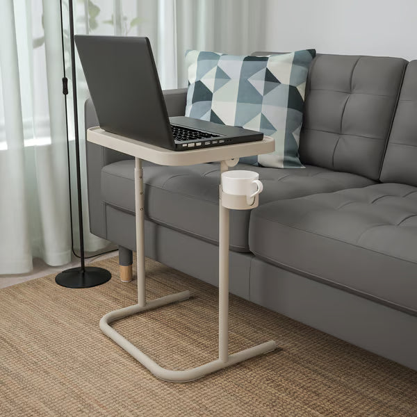 IKEA BJORKASEN Laptop stand, beige