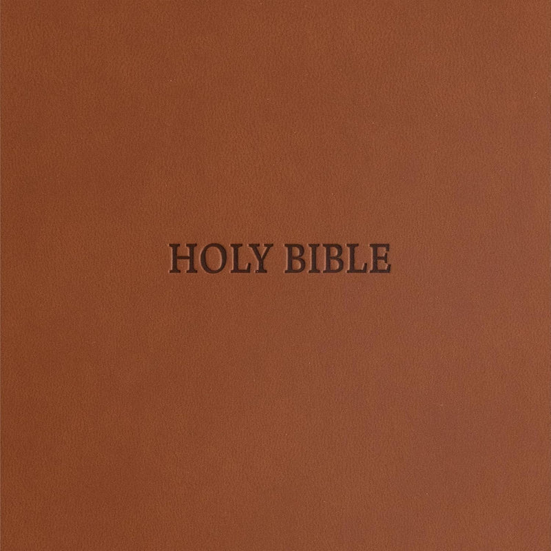 NASB-Großdruck-Thinline-Bibel, Value Edition, braunes Leder von Holman Bible Publishers