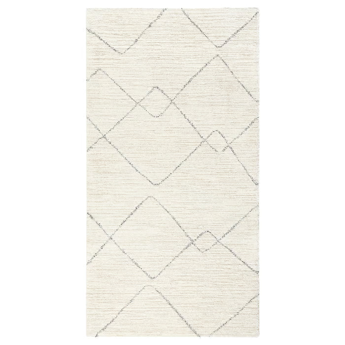 IKEA TVERSTED Rug, low pile, beige, 80x150 cm (2 ' 7 "x4 ' 11 ")