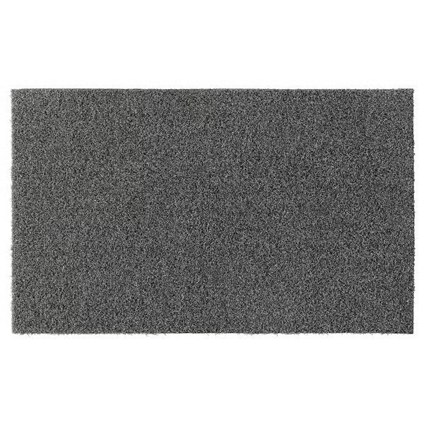 IKEA OPLEV Door mat, in/outdoor grey, 50x80 cm (1 ' 8 "x2 ' 7 ")