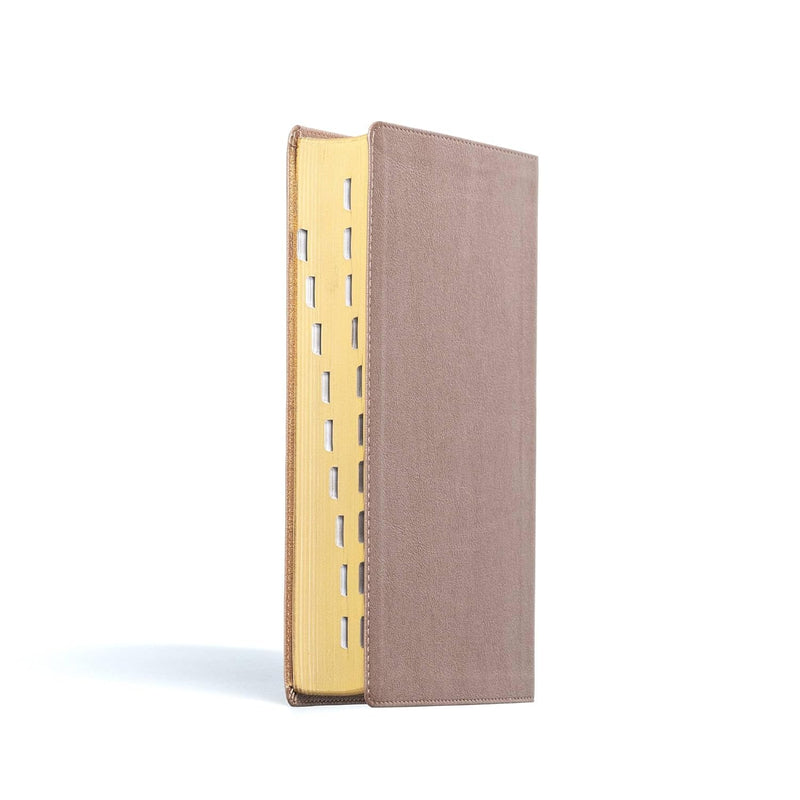 KJV Essential Teen Study Bible – Rose Gold, Leathertouch by Holman Bible Publishers