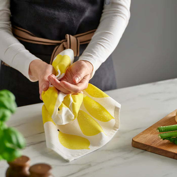 IKEA RINNIG Tea towel, multicolour patterned, 45x60 cm (18x24 ")