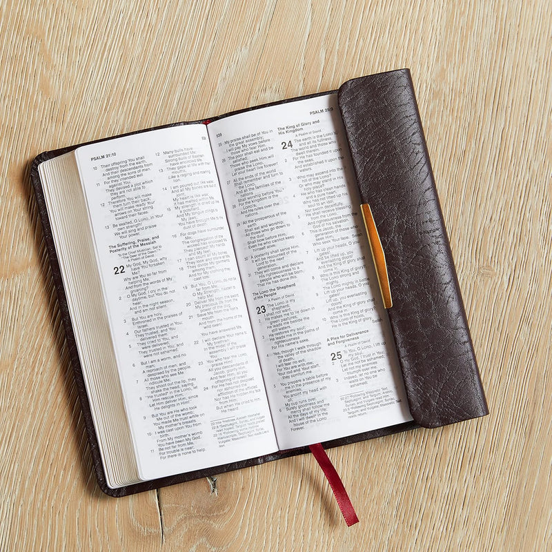 NKJV Checkbook Bible, Compact by Thomas Nelson