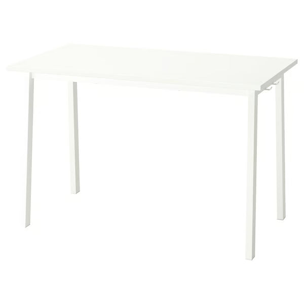 IKEA MITTZON Conference table, white, 120x68x75 cm (47 1/4x26 3/4x29 1/2 ")