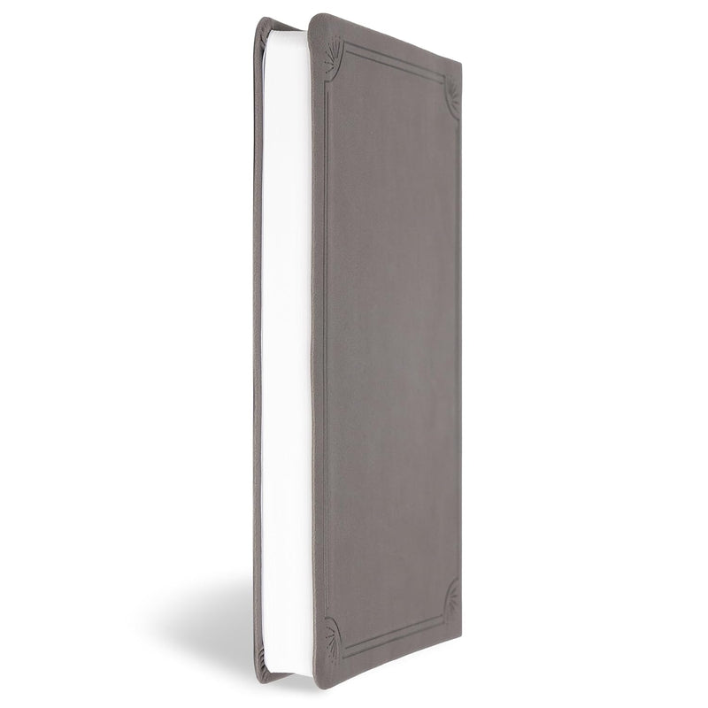 NASB-Großdruck-Thinline-Bibel, Value Edition, Charcoal Leathertouch von Holman Bible Publishers