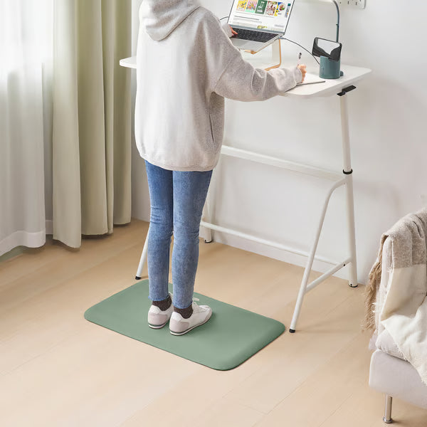 IKEA FREIVID Standing mat, Diseröd grey-green