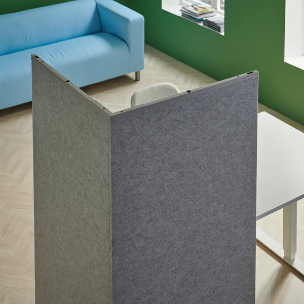 IKEA SIDORNA Room divider, grey, 82x80x195 cm (32 1/4x31 1/2x76 3/4 ")