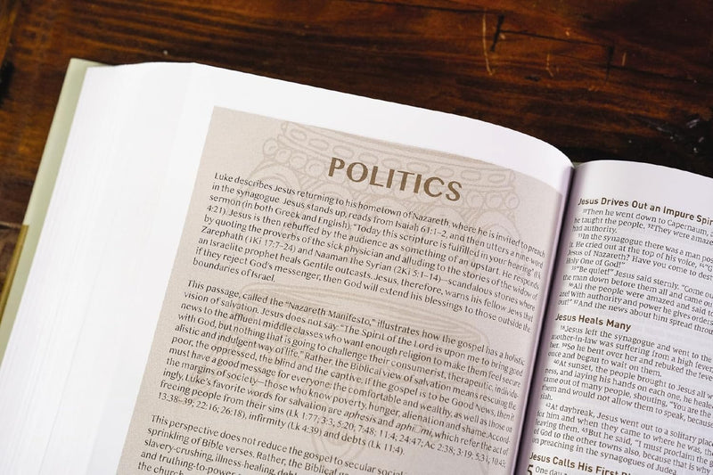 NIV Upside‑Down Kingdom Bible: Think Deeply // Love Widely by Zondervan