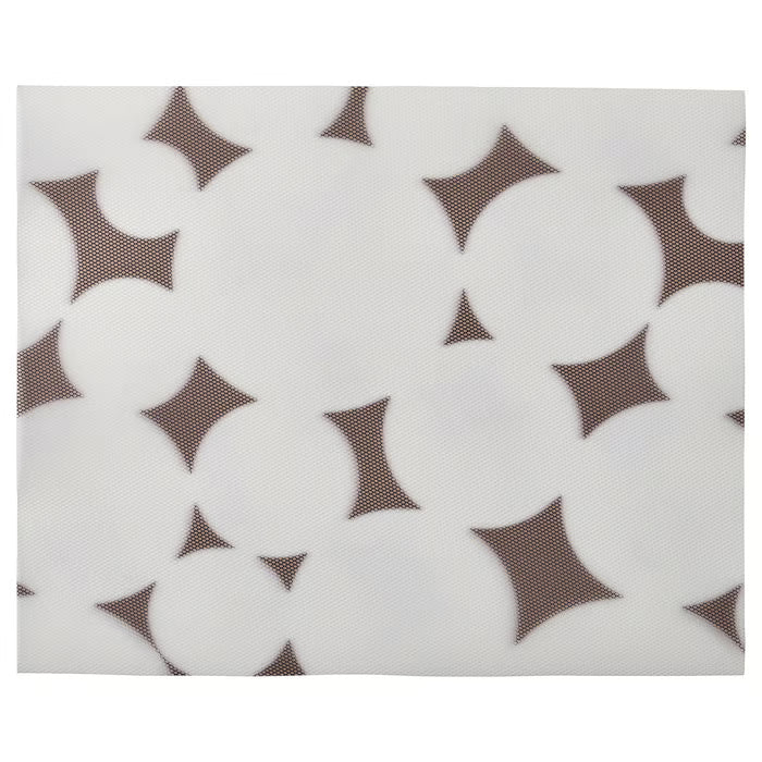 IKEA VARKLYNNE Place mat, patterned black/white, 36x29 cm (14 ¼x11 ½ ")
