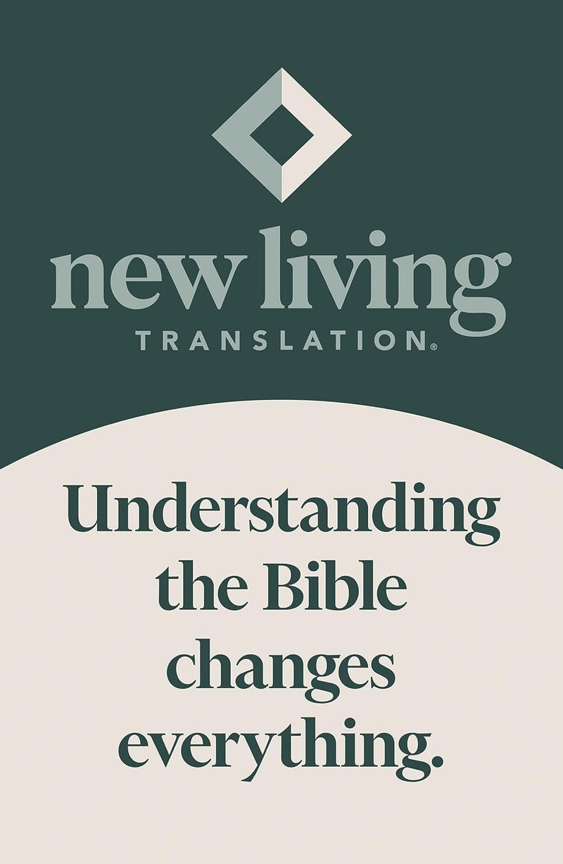 Holy Bible: New Living Translation, Trinity Cross Black  by Tyndale