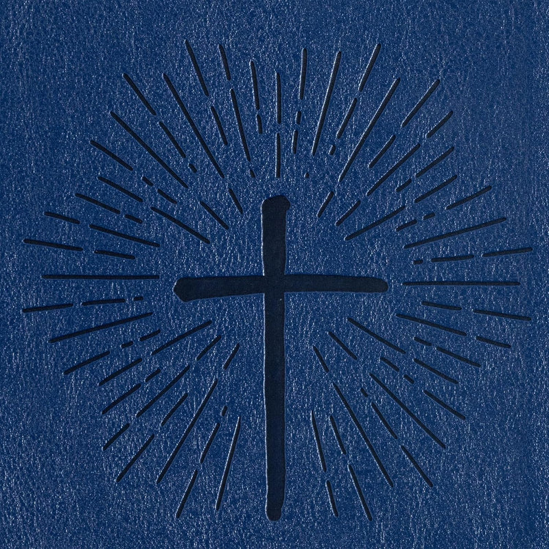 KJV One Big Story Bible, Royal Blue Leather Touch by Holman Bible Publishers