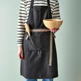 IKEA SANDVIVA Apron, dark grey, 69x85 cm (27x33 ")