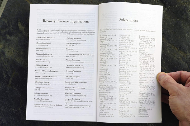 NIV Recovery Devotional Bible by Zondervan Publishing House