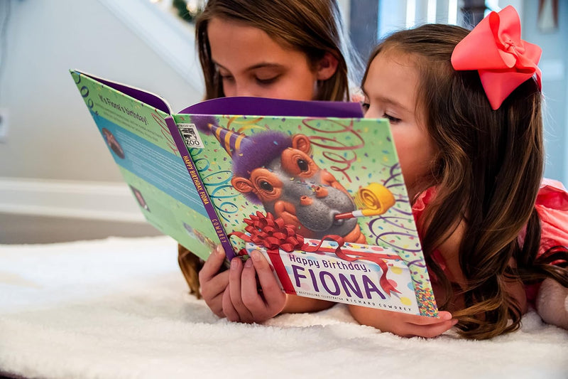 Happy Birthday, Fiona (A Fiona the Hippo Book) by Richard Cowdrey