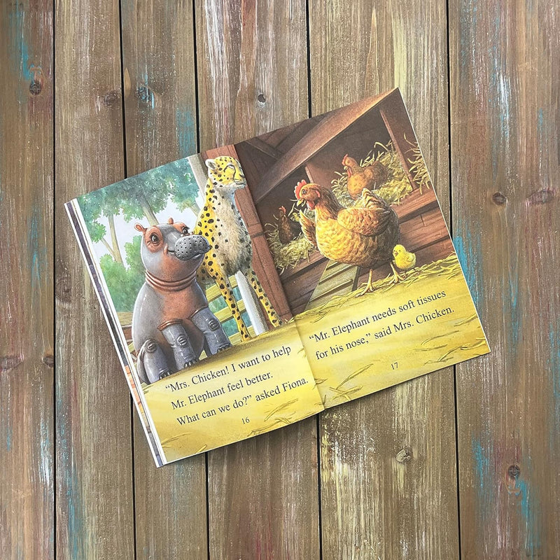 Fiona Gets the Sniffles: Level 1 by Richard Cowdrey, Donald Wu