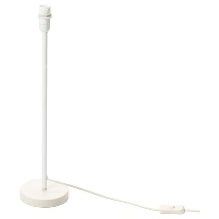 IKEA STRÅLA Table lamp base, white