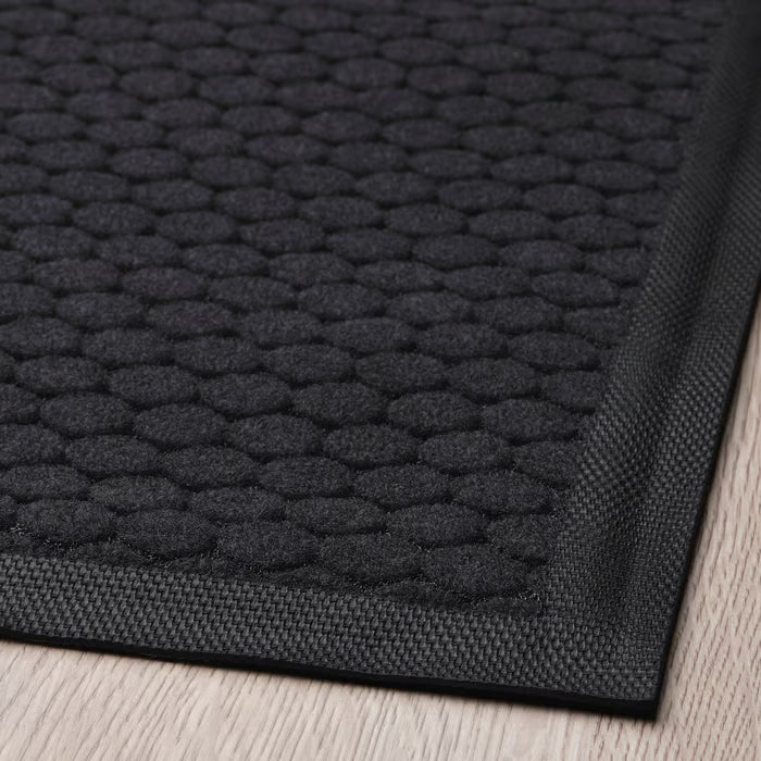 IKEA VATTENVERK Door mat, indoor, dark grey, 60x90 cm (2 ' 0 "x2 ' 11 ")