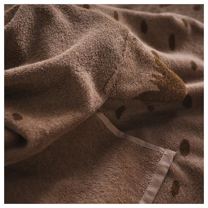 IKEA SKOGSDUVA Towel with hood, lynx shaped/brown, 70x140 cm (28x55 ")