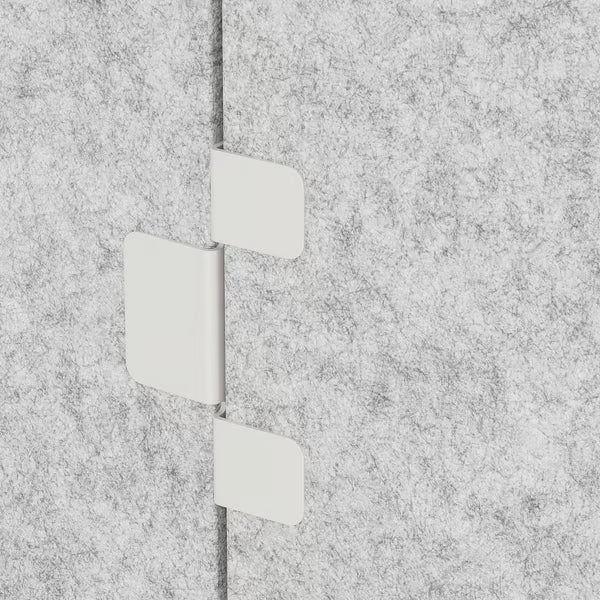 IKEA SIDORNA Room divider, grey, 160x195 cm (63x76 3/4 ")