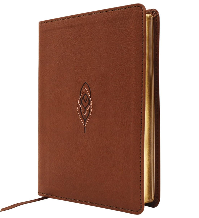 NRSVue, Holy Bible (Leathersoft, Brown, Comfort Print) by Zondervan