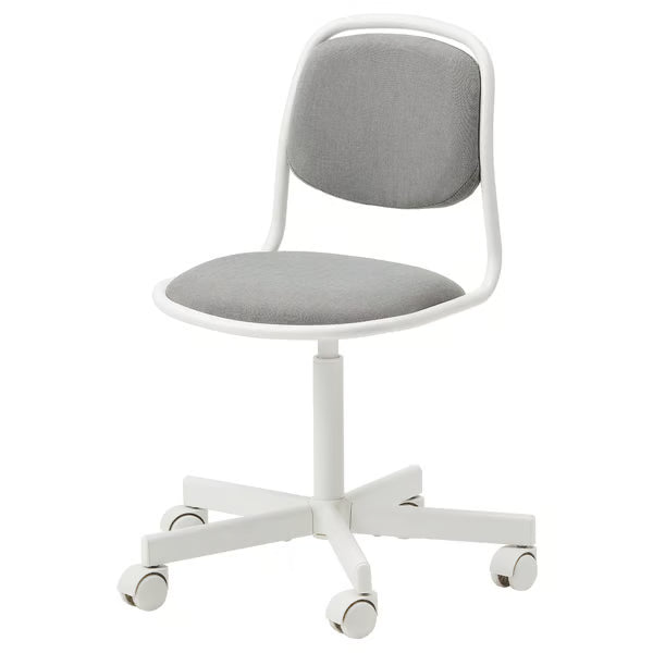 IKEA PIPLÄRKA / ÖRFJÄLL Children's desk and chair, blue/light grey