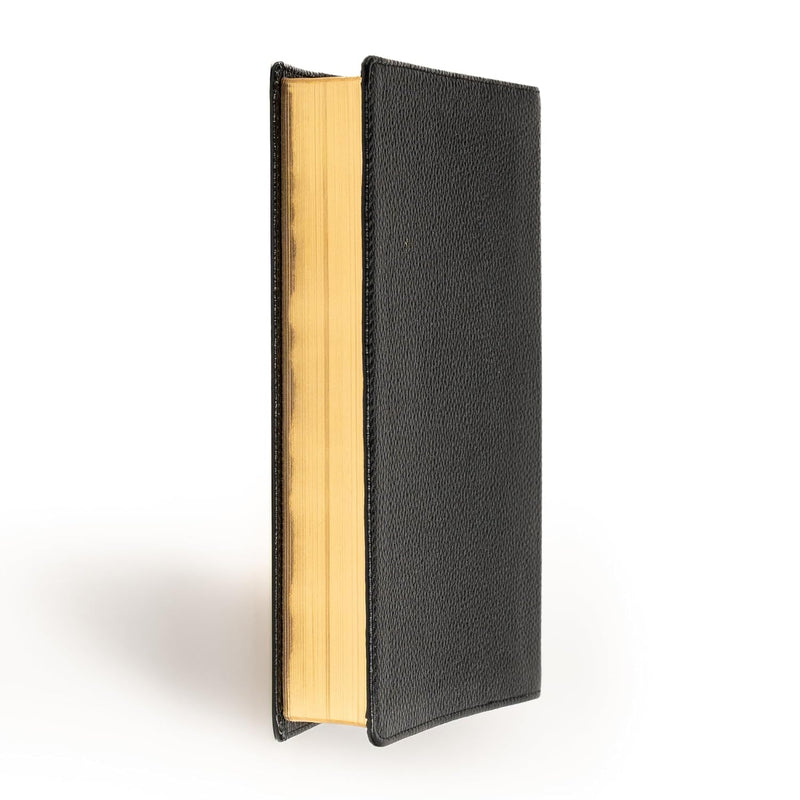 NASB Large Print Personal Size Reference Bible, Black Genuine Leather by  Holman Bibles