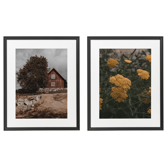 IKEA KNOPPÄNG Frame with poster, Countryside living, 40x50 cm (15 ¾x19 ¾ ")
