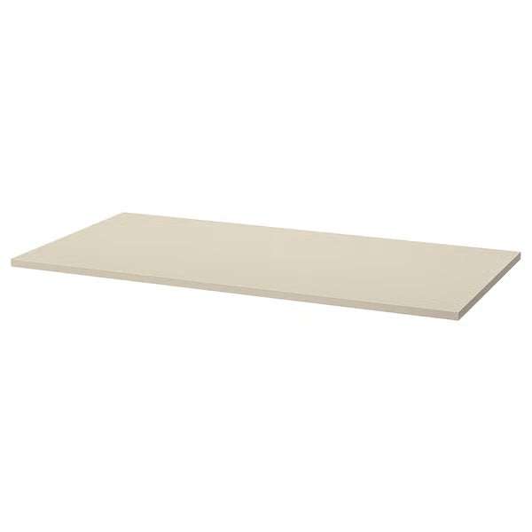 TROTTEN Table top, beige, 120x60 cm (47 1/4x23 5/8 ")