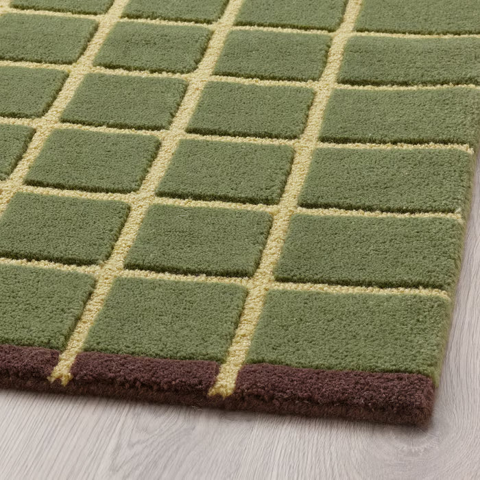 IKEA POSTKONTOR Door mat, indoor, green, 40x60 cm (1 ' 4 "x2 ' 0 ")