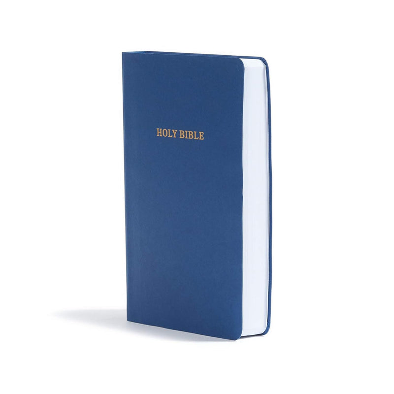 KJV Gift and Award Bible, Blue Imitation Leather by Holman Bible Staff