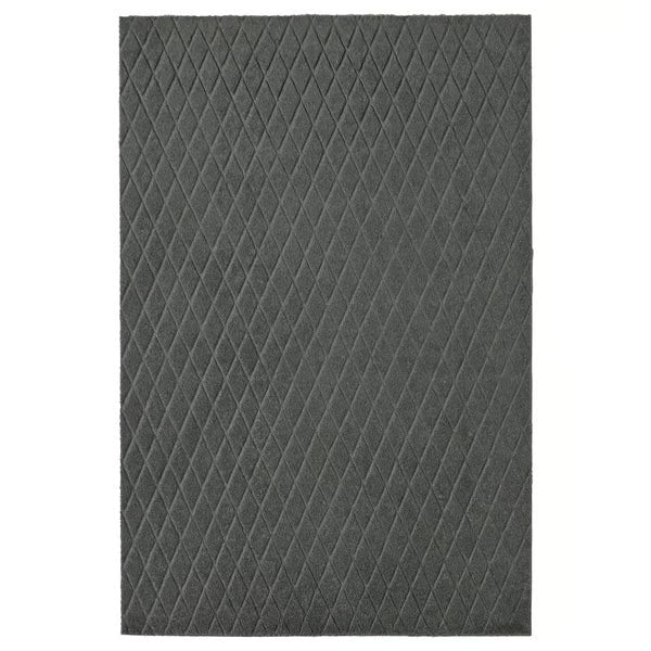 IKEA OSTERILD Door mat, indoor, dark grey, 40x60 cm (1 ' 4 "x2 ' 0 ")