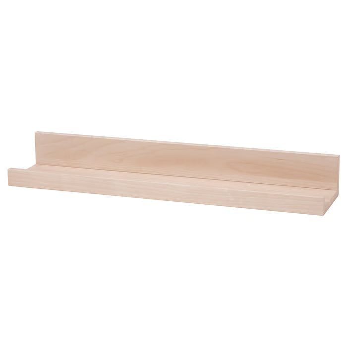 IKEA MOSSLANDA Picture ledge, birch effect, 55 cm (21 5/8 ")