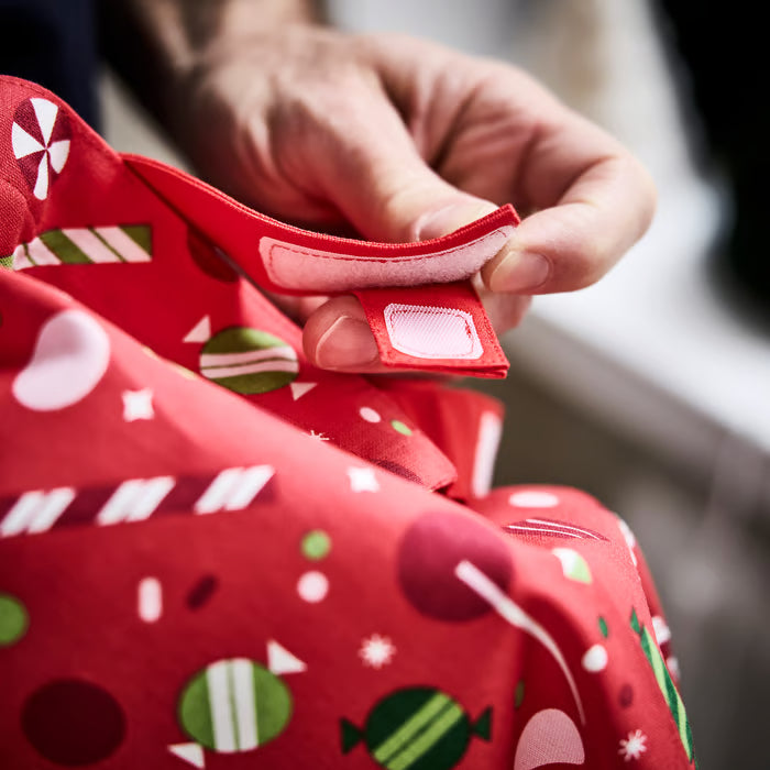 IKEA VINTERFINT Children's apron, candy red, 4-7