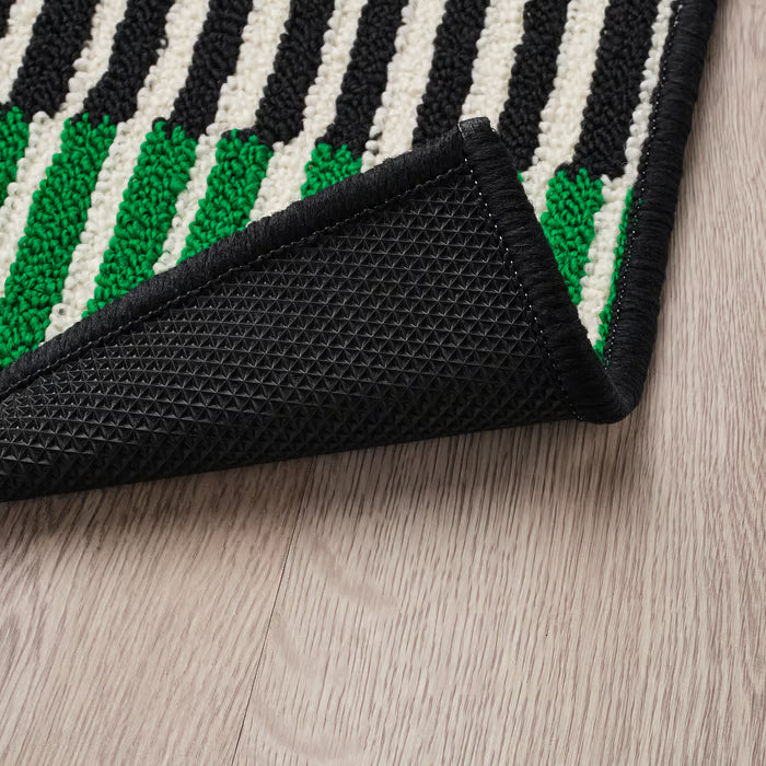 IKEA VÄNDPLATS Door mat, multicolour/stripe, 40x60 cm (1 ' 4 "x2 ' 0 ")