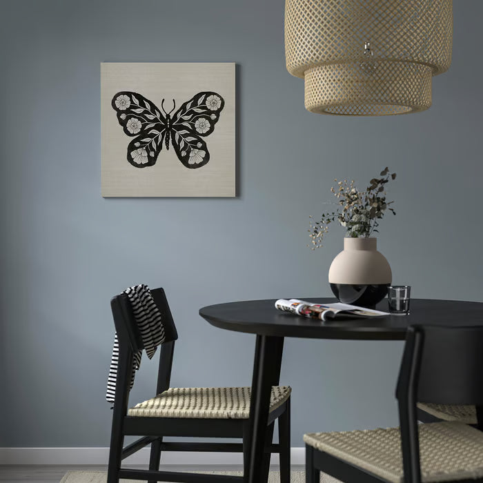 IKEA GRÖNMES Picture, Butterfly, 56x56 cm (22x22 ")