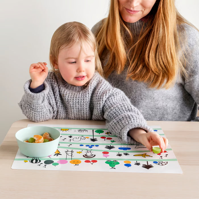 IKEA GRÖNFINK Place mat, multicolour, 30x40 cm (11 ¾x15 ¾ ")