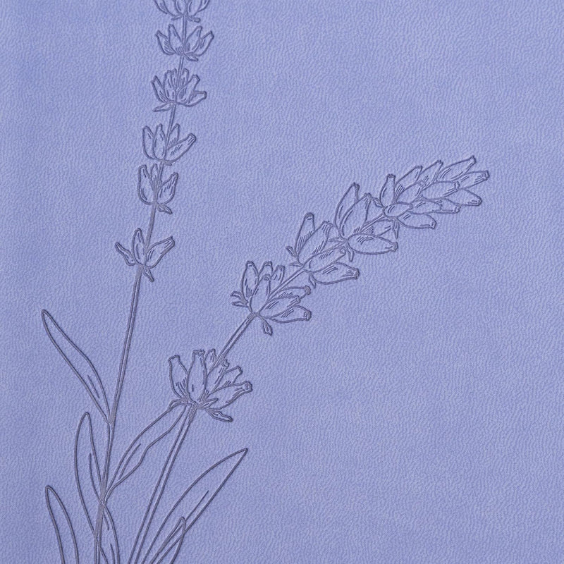 Personal Size Giant Print Bible, Lavender LeatherTouch, Indexed by Holman Bible Publishers