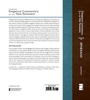 Ephesians: Volume IV – The Human Condition by Clinton E. Arnold