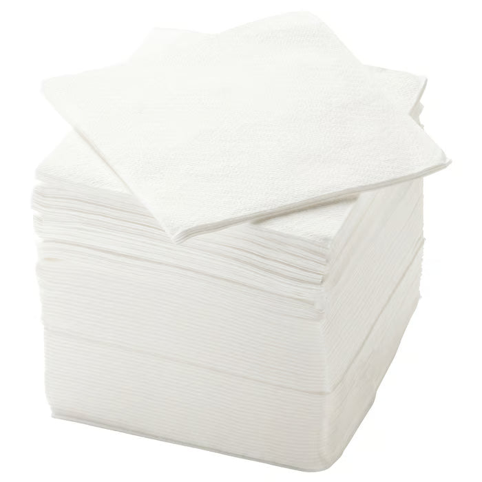 IKEA STORÄTARE Paper napkin, white, 30x30 cm (11 ¾x11 ¾ ")