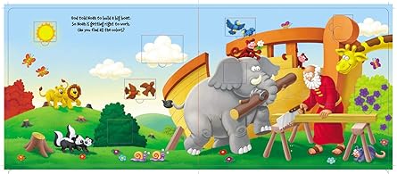 The Beginner’s Bible All Aboard Noah’s Ark: A Lift‑and‑Learn Discovery Book by The Beginner’s Bible