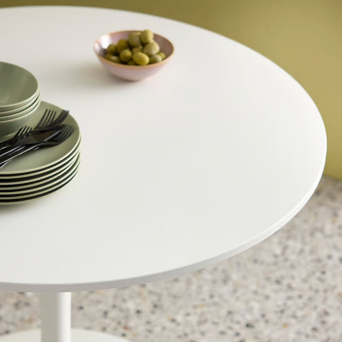 IKEA DOCKSTA Table, white/white, 103 cm (40 1/2 ")