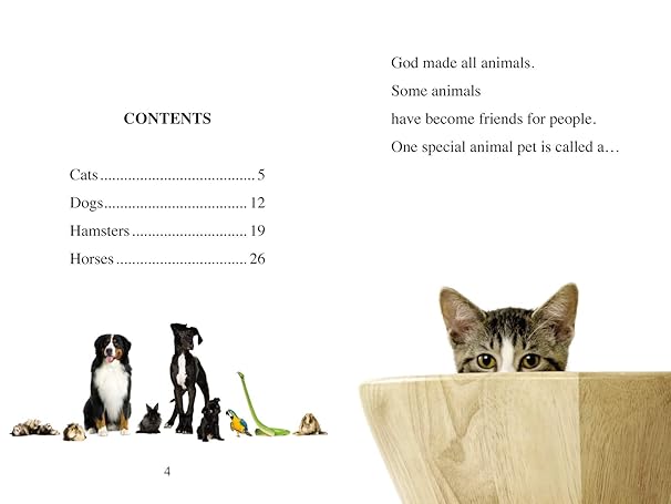 Cats, Dogs, Hamsters, and Horses by Zondervan