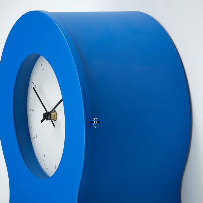 IKEA PS 1995 Clock, blue, 48 cm (19 ")
