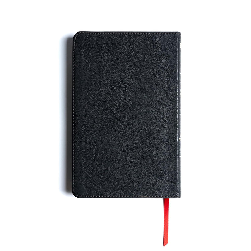 Holy Bible: KJV Thin line Reference Bible – Black Leather touch by Holman Bible Publishers