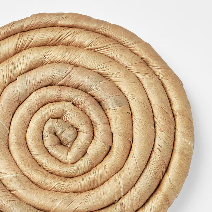 IKEA STAMSILL Coaster, water hyacinth/sedge handmade